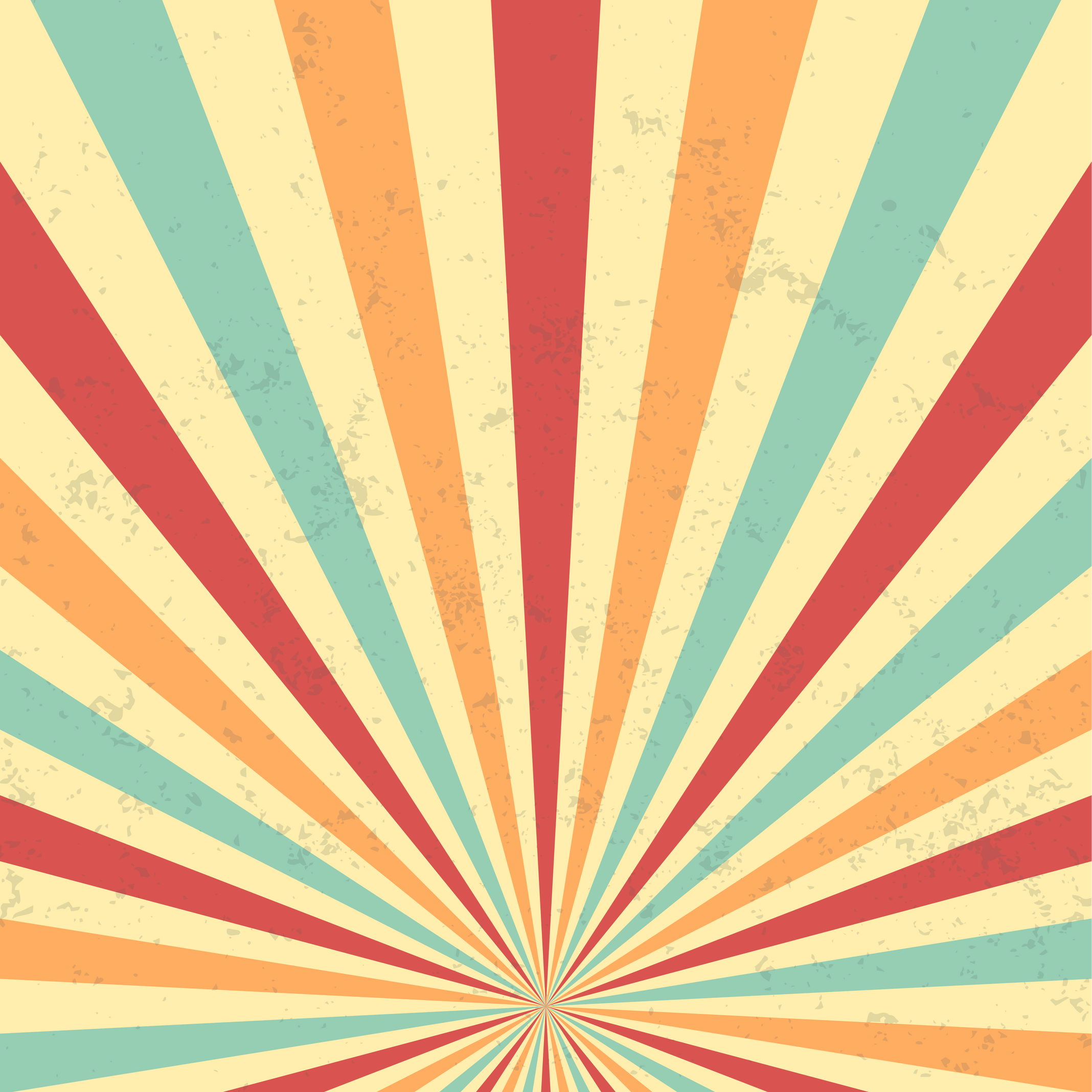 Retro Sunburst Background